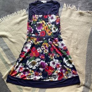 MODCLOTH | Like New Sleeveless A-Line Floral Dress
